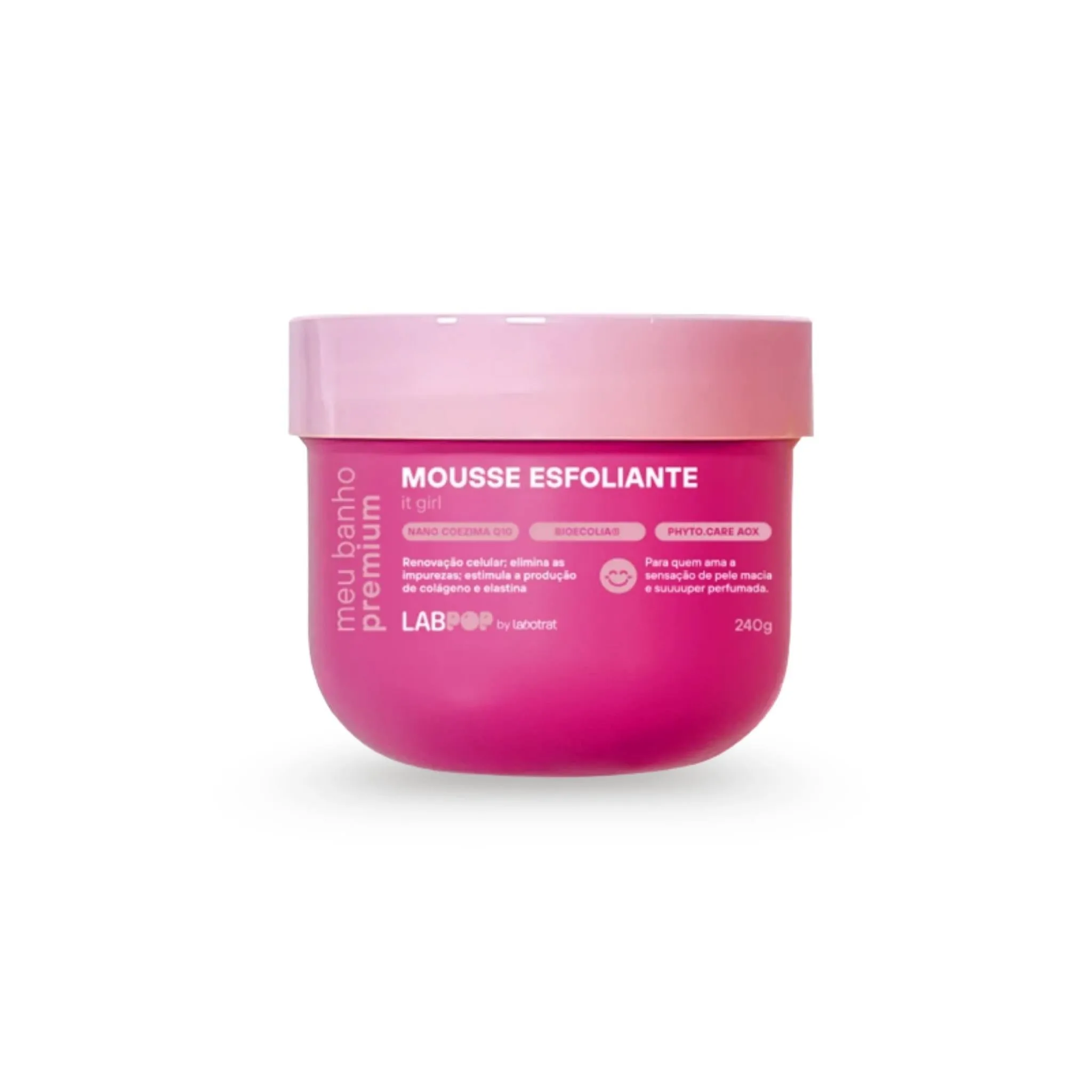 Mousse Esfoliante It Girl LabPop 240g - Labotrat