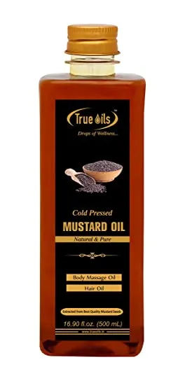 Oleo de Mostarda - TrueOils - Frasco com 500ml