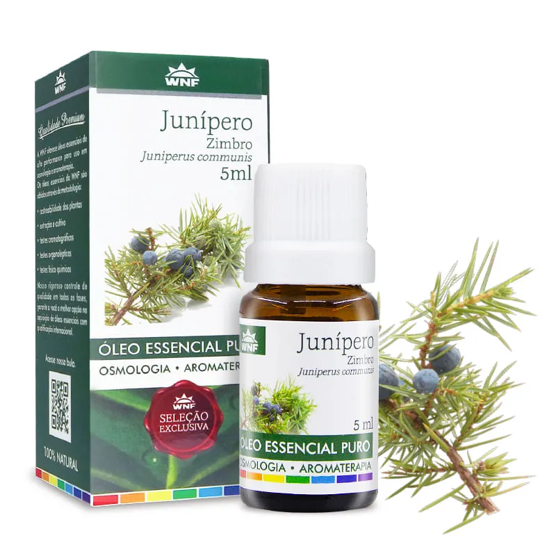Óleo Essencial de Junípero (Zimbro) - WNF - Frasco com 5ml