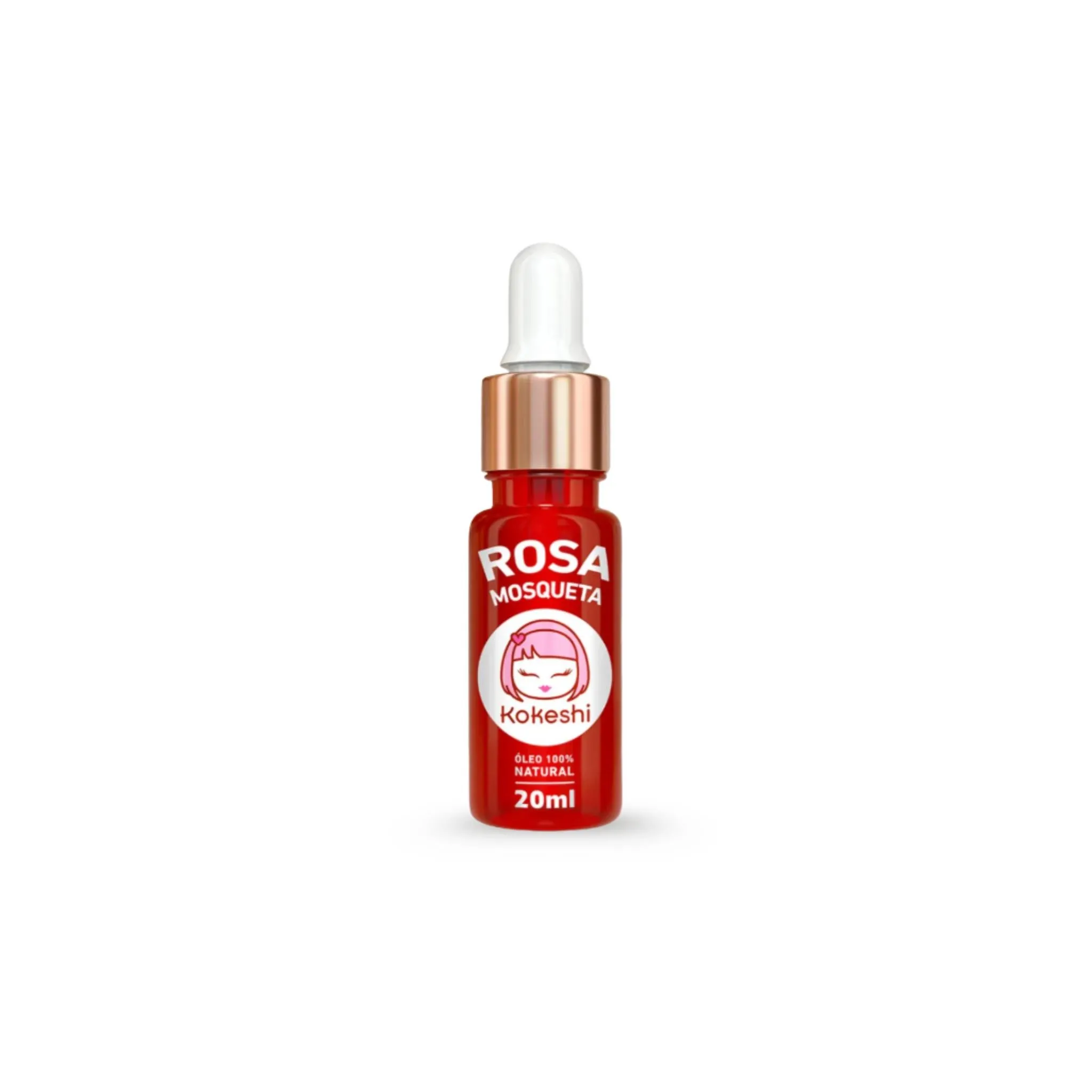 Óleo De Rosa Mosqueta 100% Natural 20mL - Kokeshi