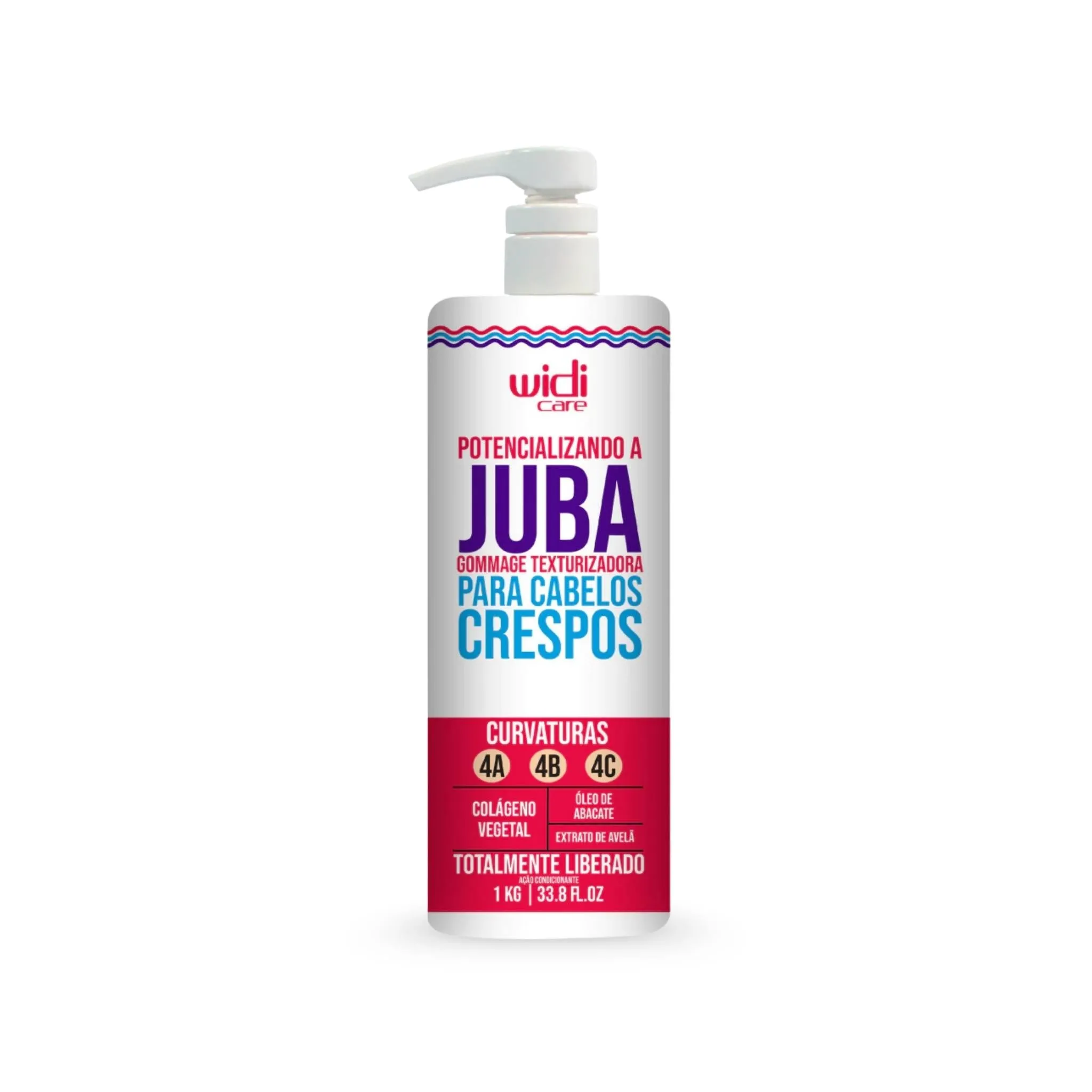 Potencializando a Juba Gommage Texturizadora 1L - Widi Care