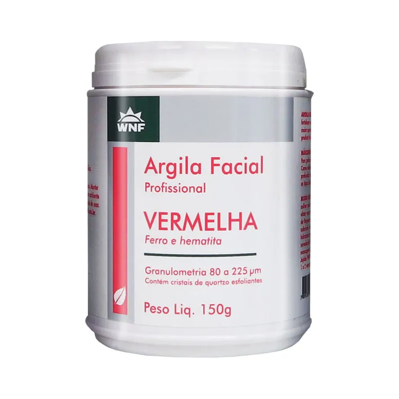 Argila Vermelha - WNF - Pote com 150g