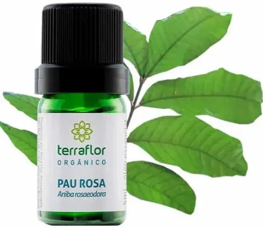 Óleo Essencial de Pau Rosa (Orgânico) Terra Flor - Frasco com 5ml