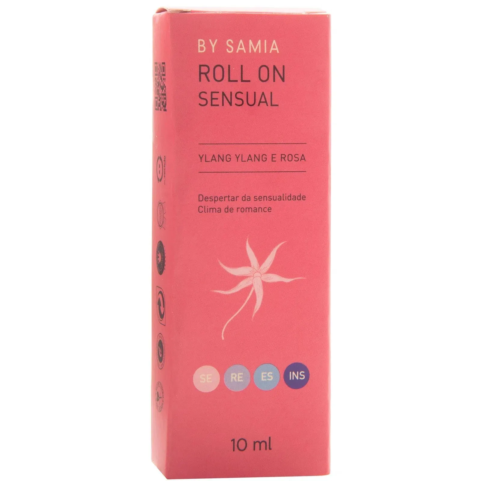 Roll On Sensual - By Samia - Frasco com 10ml