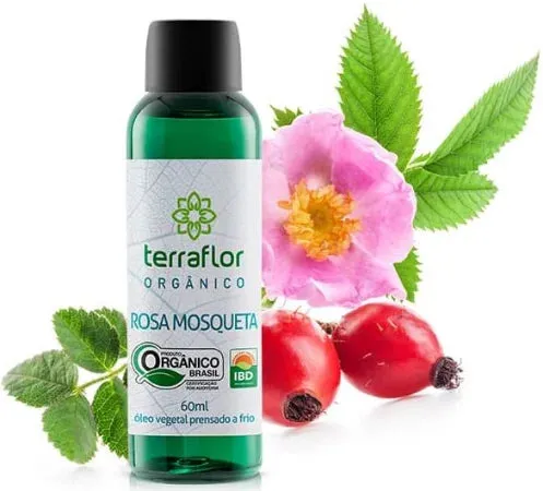 Óleo Vegetal de Rosa Mosqueta (Orgânico) Terra Flor - Frasco com 60ml