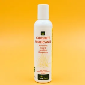 Sabonete Purificante - LiveAloe - Frasco com 200ml