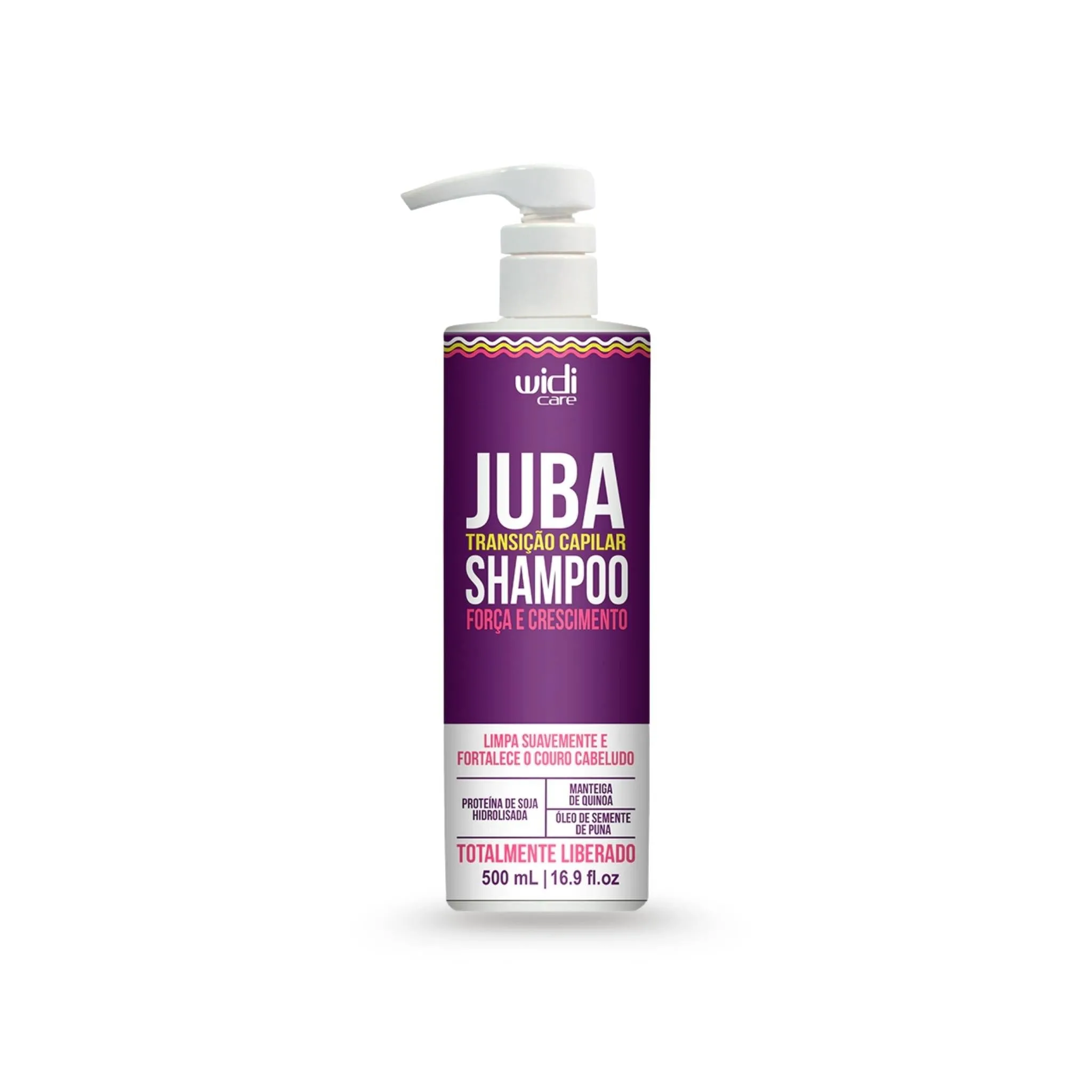 Juba Transição Capilar Shampoo 550mL - Widi Care