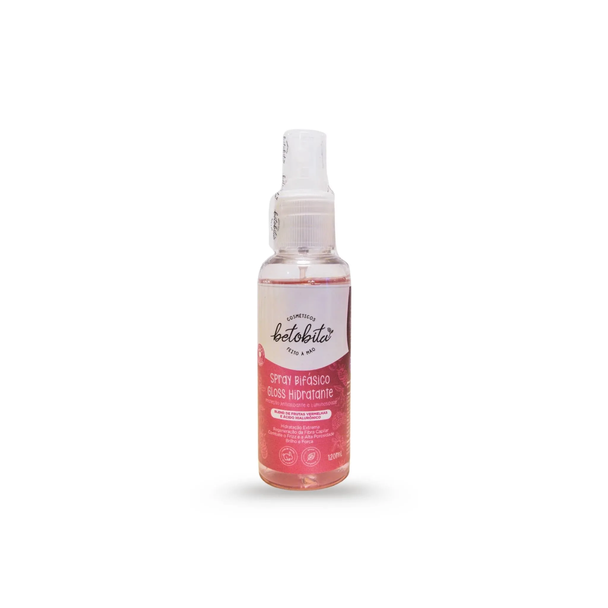 Spray Bifásico Gloss Hidratante 120mL - BetoBita