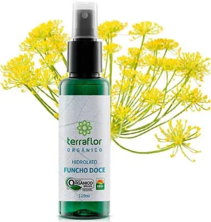 Hidrolato (Orgânico) de Funcho Doce - Terra Flor - Frasco com 120ml