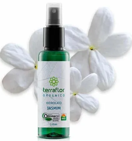HIdrolato (Orgânico) de Jasmim - Terra Flor - Frasco com 120ml