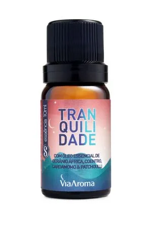 Essência Tranquilidade - Via Aroma - Frasco com 10ml