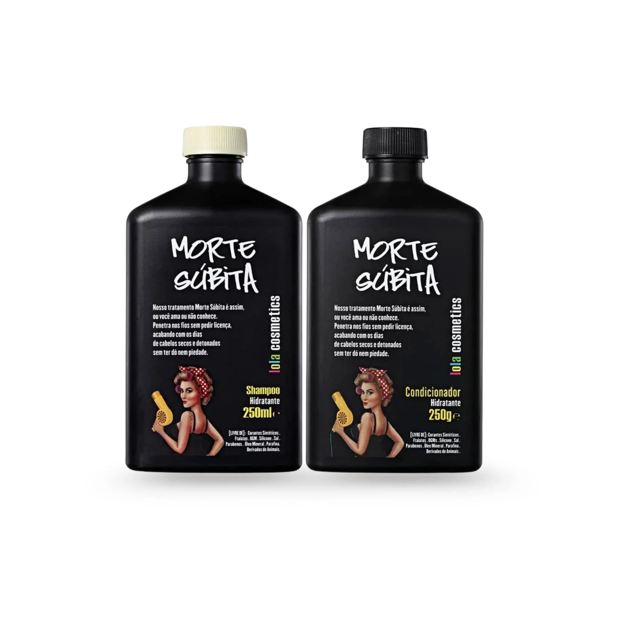 COMBO Lola Shampoo Hidratante Morte Súbita 250ml + Condicionador Hidra