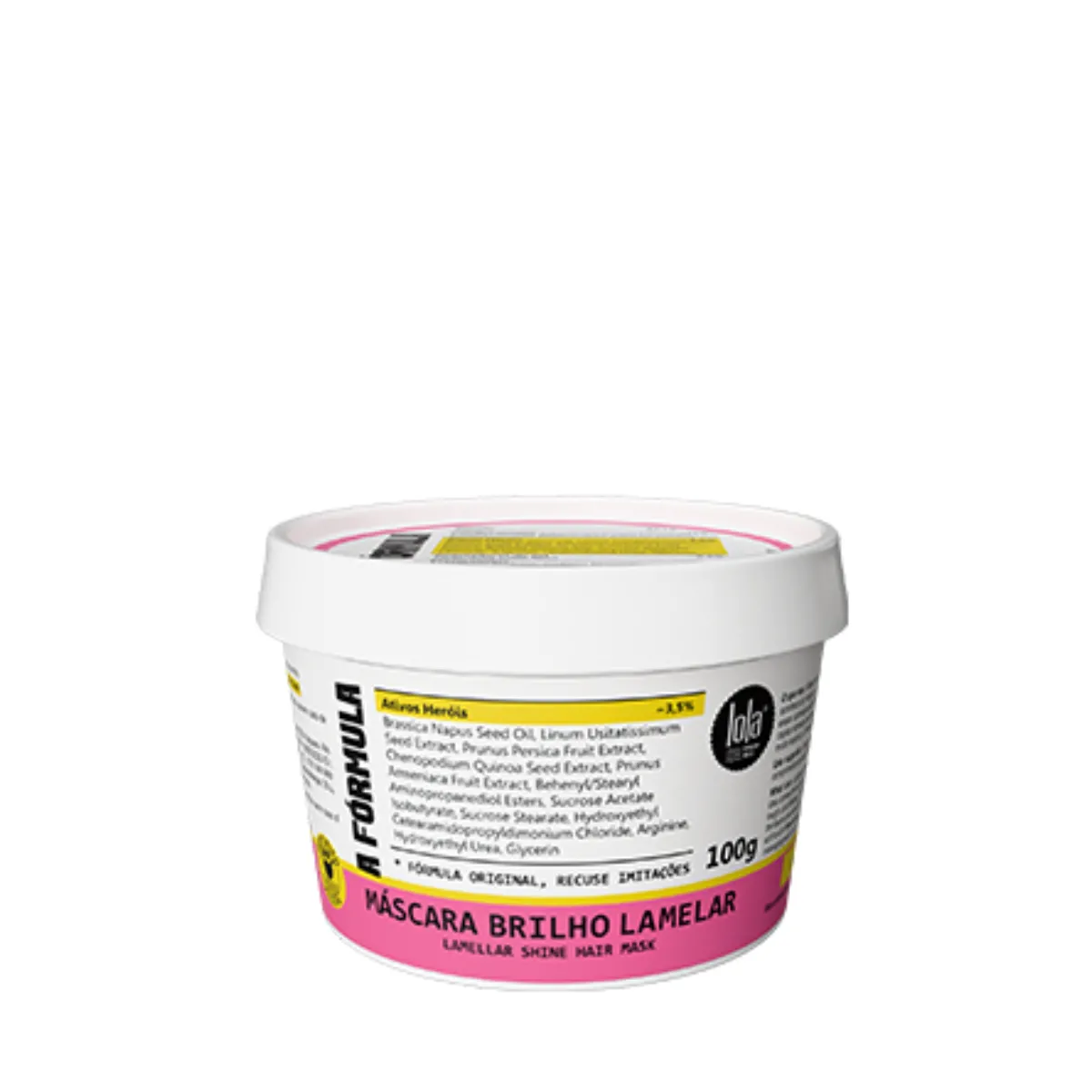 Lola A Fórmula Máscara Brilho Lamelar 100ml | By Linda