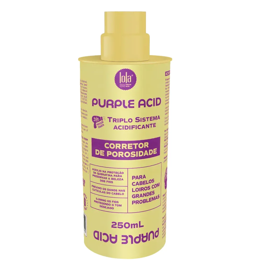 Lola Cosmetics Purple Acid - Corretor De Porosidade 250ml