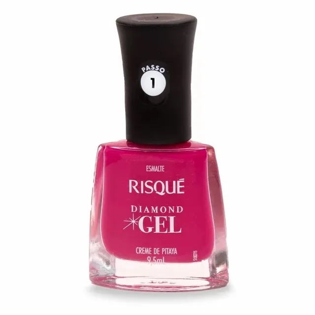 Esmalte Risque Diamond Gel Creme Pitaya
