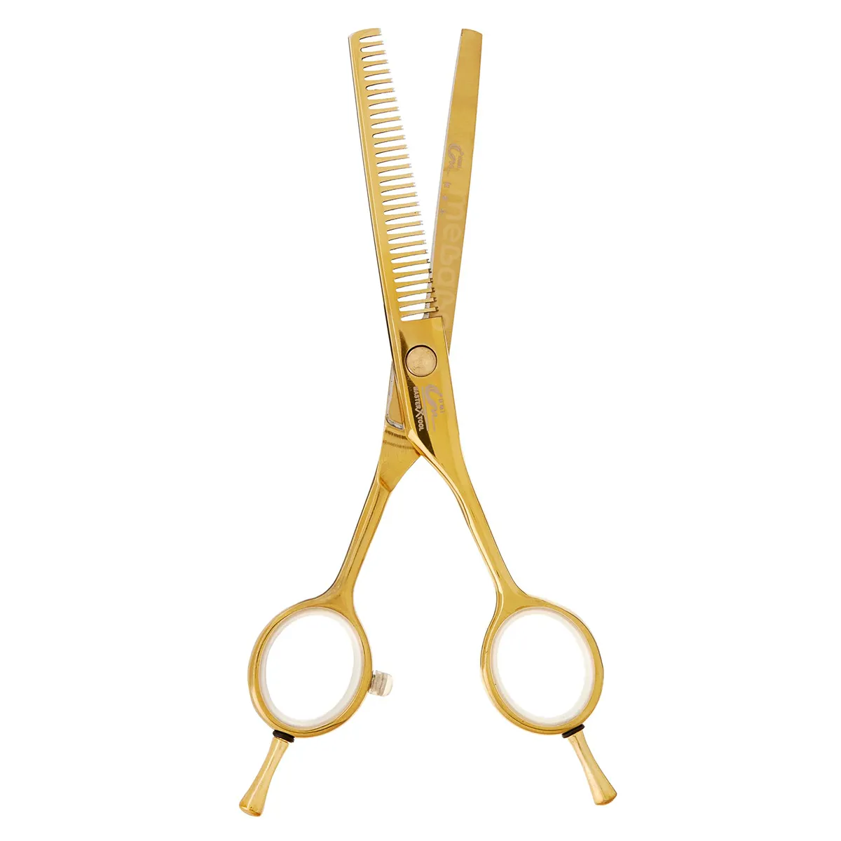 Tesoura Umi Desbaste Desfiadeira AC-528 Dourada 5.5 Polegadas