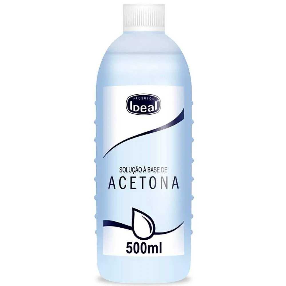 Ideal Removedor com Acetona 500ml | ByLinda