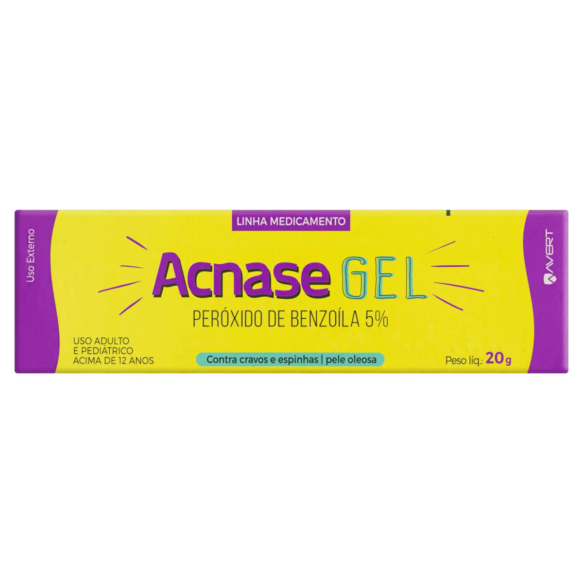 Acnase Gel Antiacne com 20g