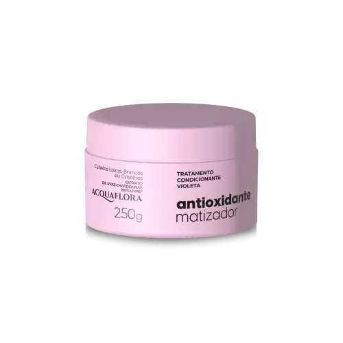 tratamento condicionante antioxidante matizador 250g - Acquaflora