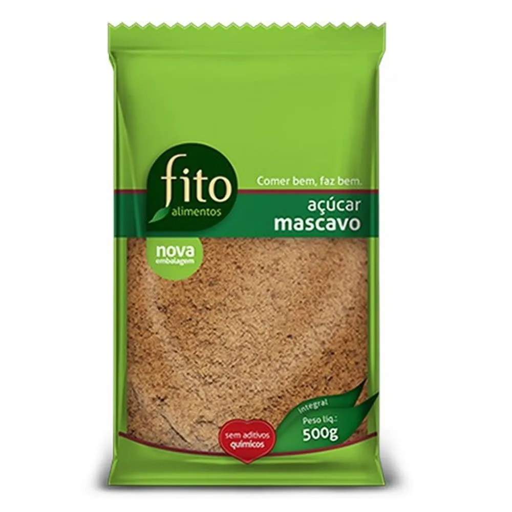Açúcar Mascavo Fito 500G