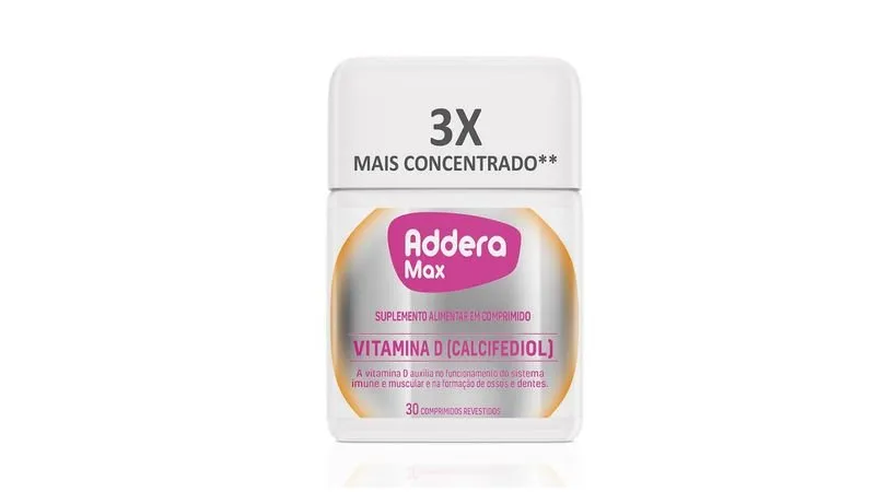 Addera Max Vitamina D 30 Comprimidos