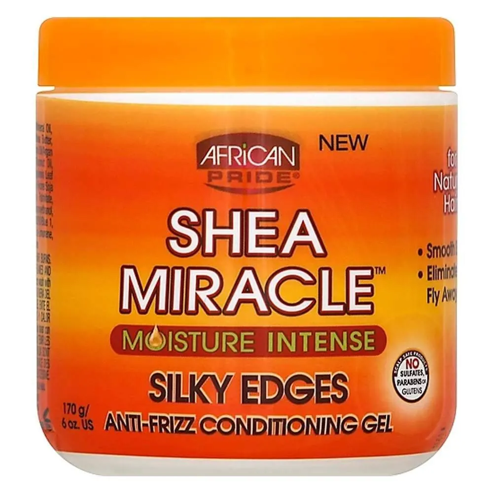 African Pride Shea Silky Edges 170g