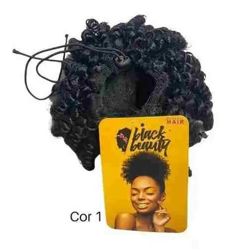 Afro Puff Black Beauty Cor 1 85g