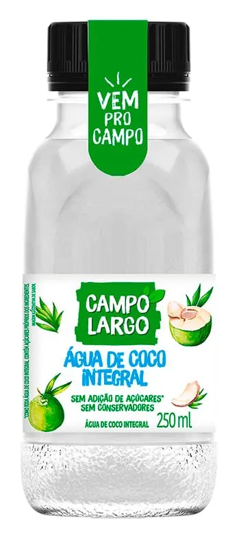 Campo Largo Água de Coco Integral 250ml