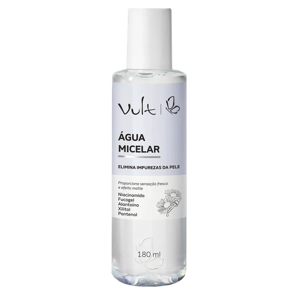 Água Micelar Facial Vult Care 180ml