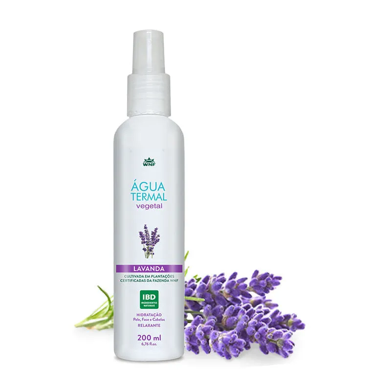 Água Termal de Lavanda - WNF - Frasco com 200ml
