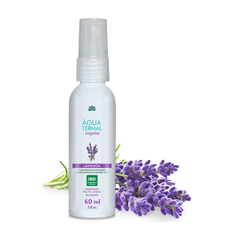 Água Termal de Lavanda - WNF - Frasco com 60ml