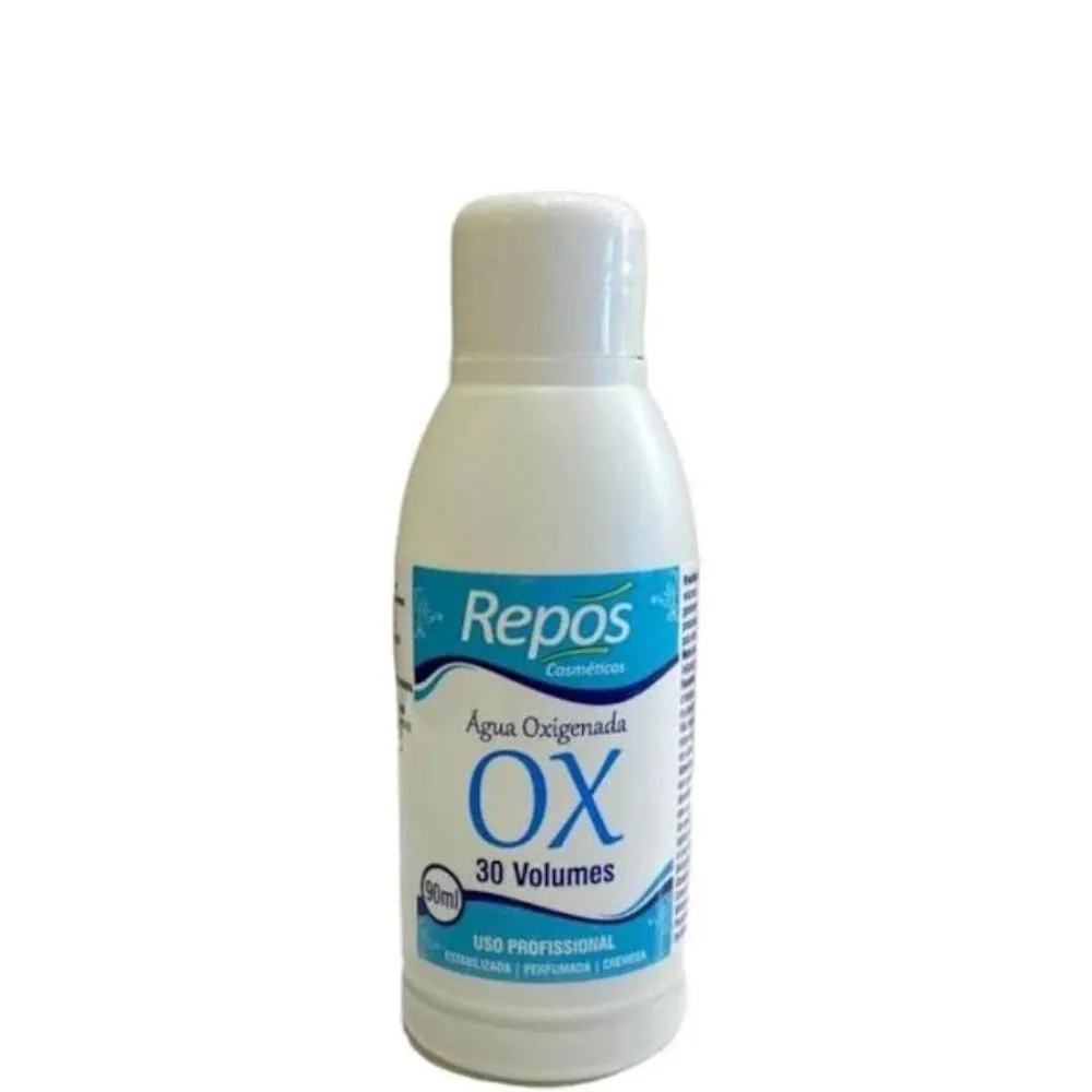 Agua Oxigenada 30 Volumes Repós 90ml