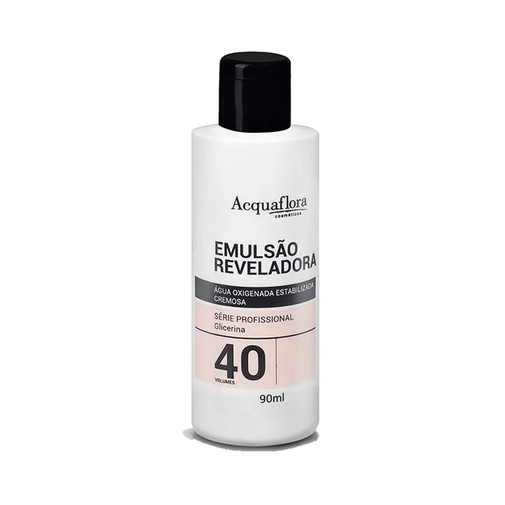 Água Oxigenada Acquaflora 40 Volumes 90ml
