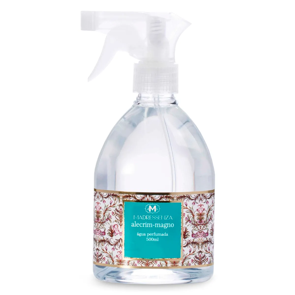 Água Perfumada Aromatizador de Ambiente Madressenza 500ml Alecrim-Magno