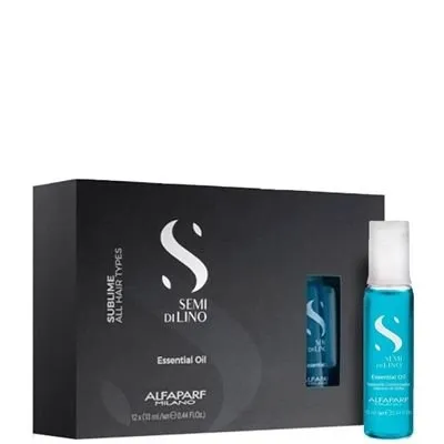 Alfaparf Semi di Lino Sublime Essential Oil Ampola 13ml - 12 Unidades