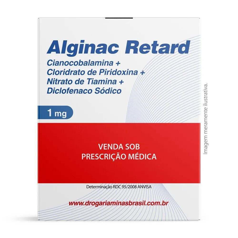 Alginac Retard 1mg Com 10 Comprimidos