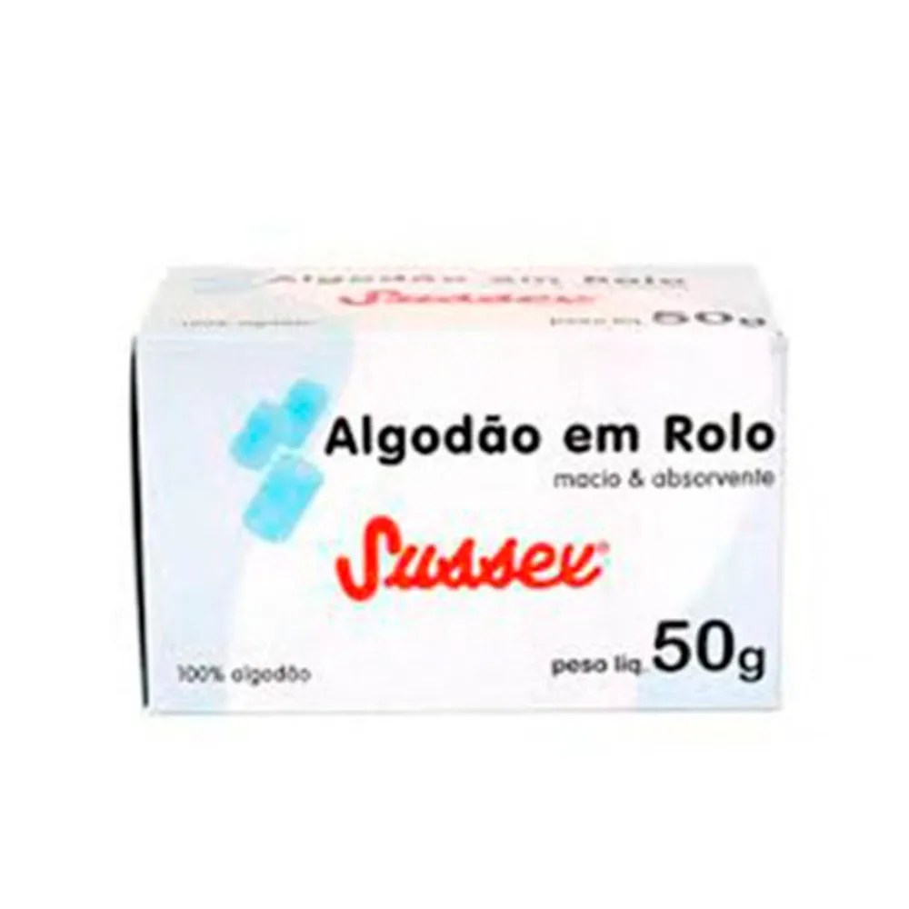 Algodão Sussex Caixa 50g