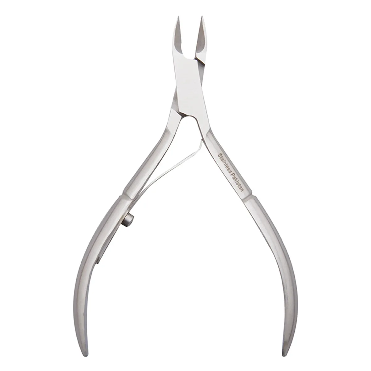 Alicate Profissional Polido Para Cutículas Cabo Liso Aço Inoxidável