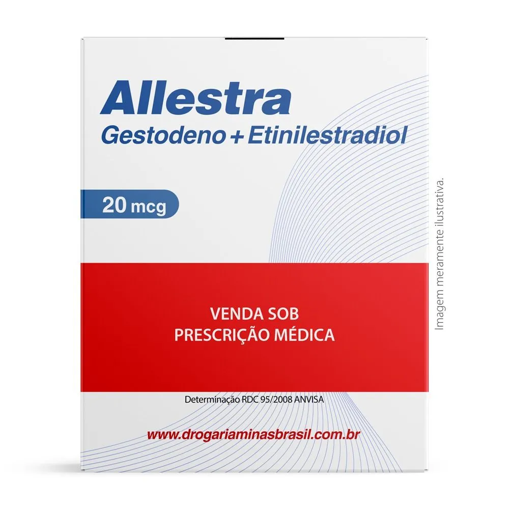 Allestra 20mcg Com 63 Comprimidos Revestidos