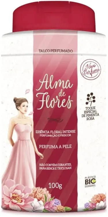 Alma de Flores Talco Perfumado Floral Intense de 100g