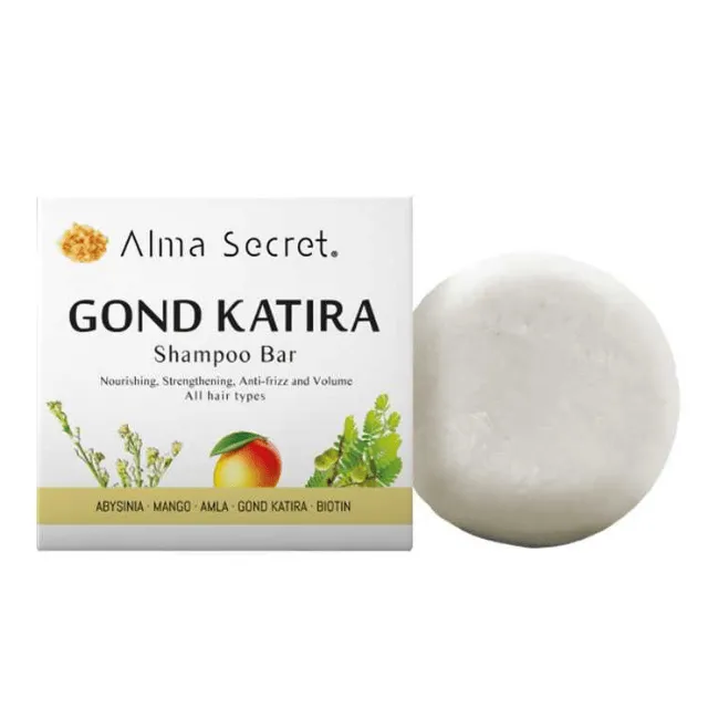 Alma Secret Gond Katira Shampoo Bar 85g