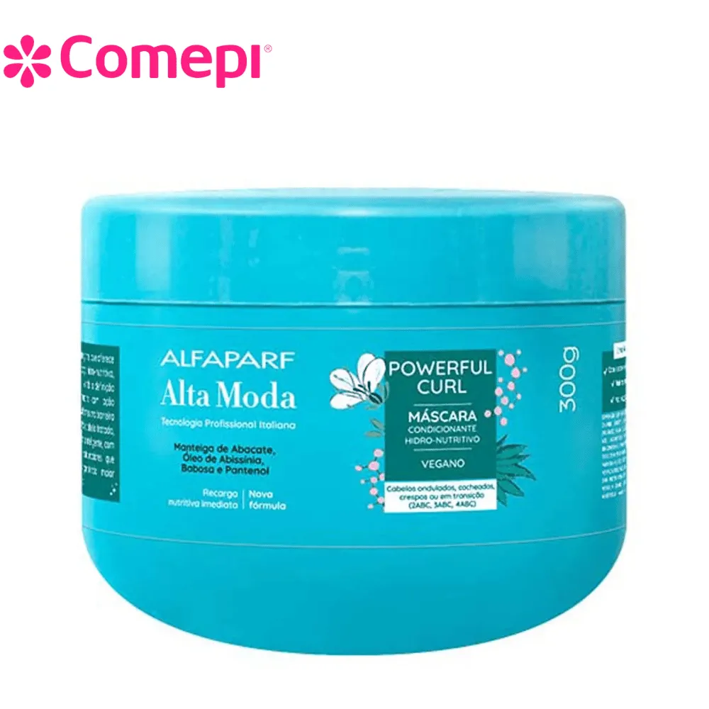 Alta Moda Powerful Curl Máscara 300g