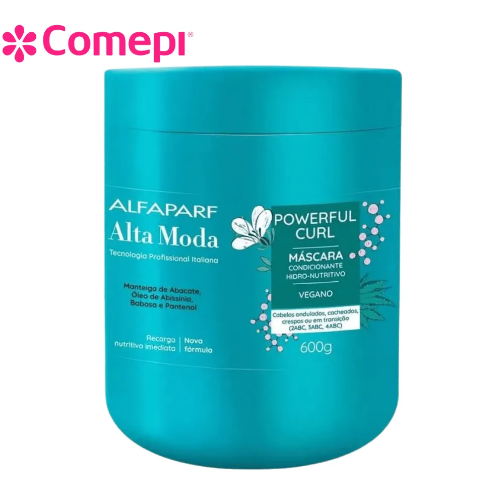 Alta Moda Powerful Curl Máscara 600g