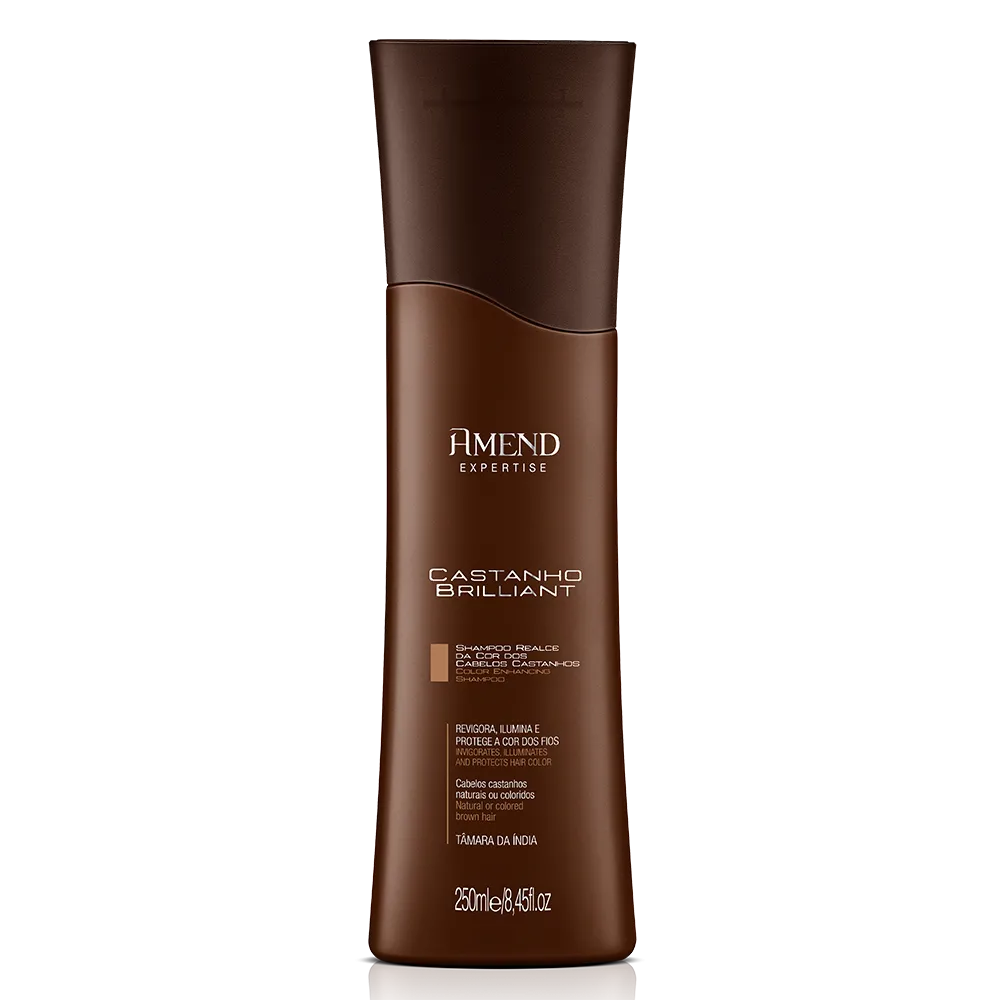 Amend Expertise Castanho Brilliant Shampoo 250ml