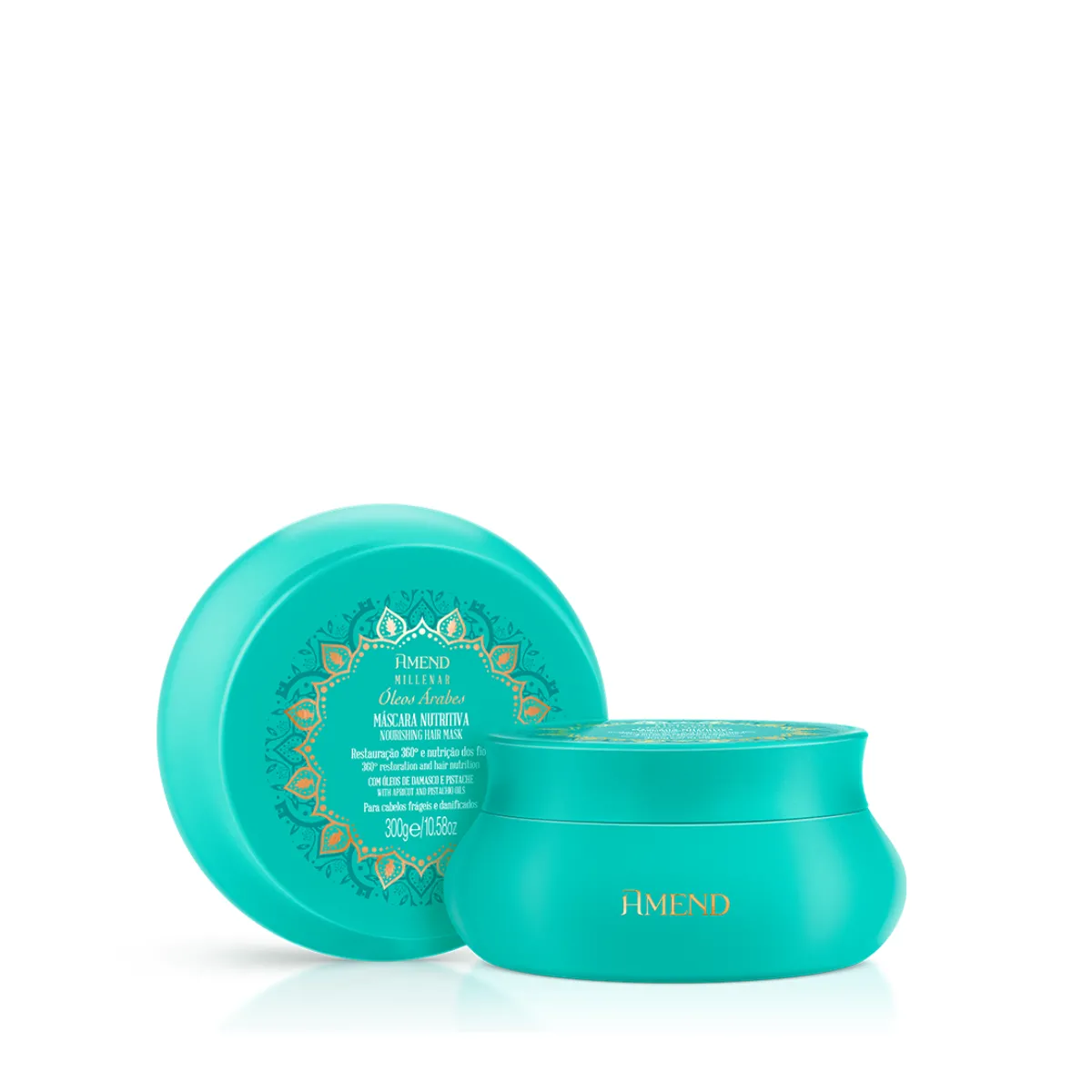 Amend Millenar Óleos Árabes Máscara Intensiva Restaura e Nutre 300ml | By Linda