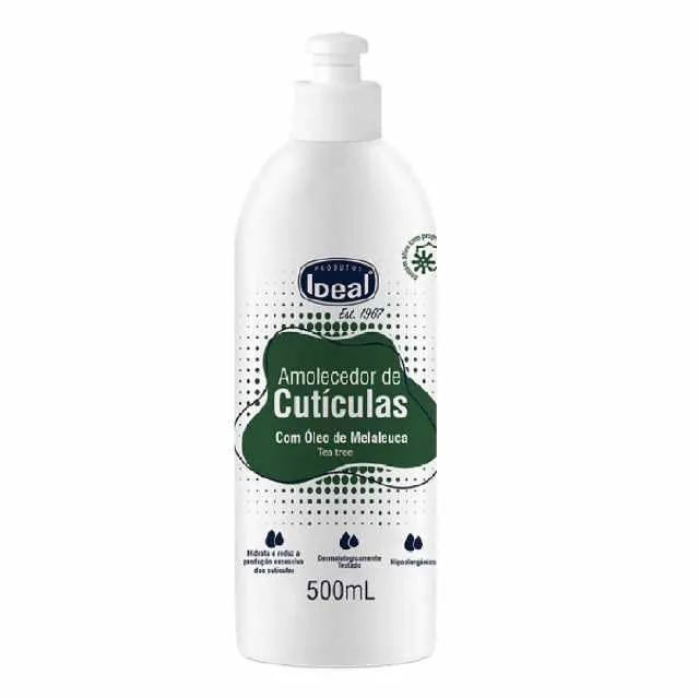 Amolecedor de Cutículas Ideal Óleo de Melaleuca 500ml