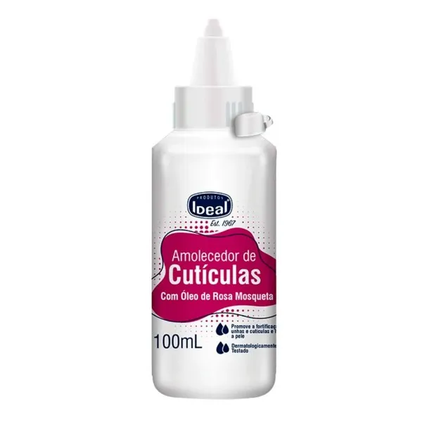 Amolecedor de Cutículas Ideal Óleo De Rosa Mosqueta 100 Ml