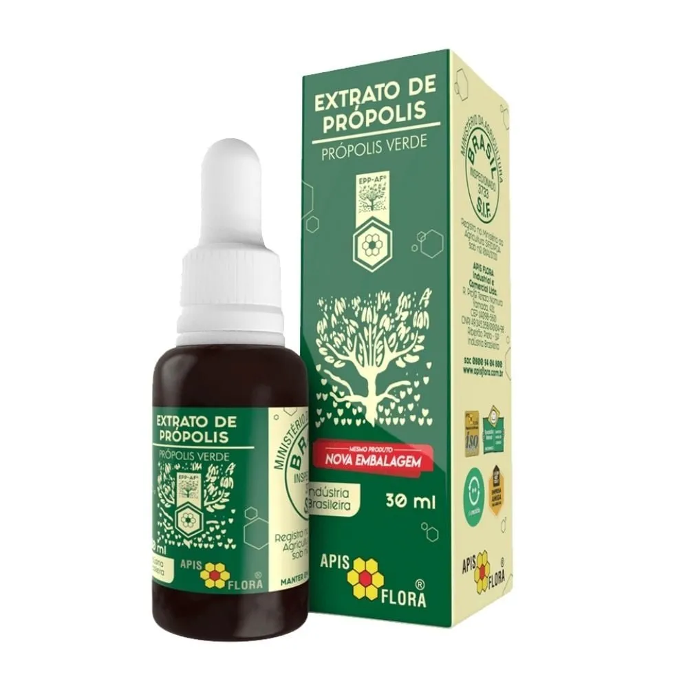 Apis Flora Extrato de Própolis Verde em Gotas 30ml