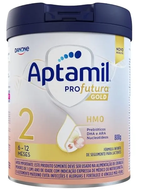 Aptamil Profutura 2 Gold Danone Fórmula Infantil 800g