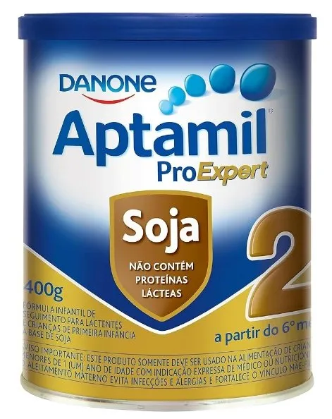 Aptamil Soja 2 Danone Fórmula Infantil 400g